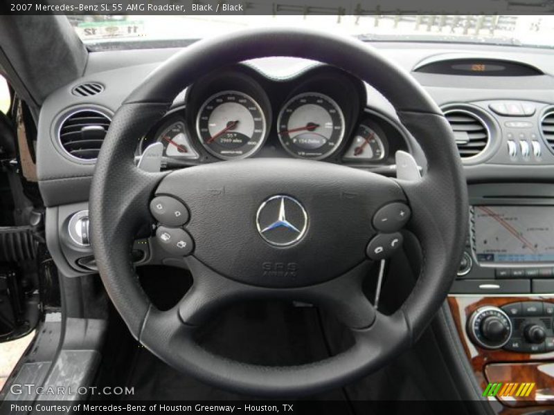  2007 SL 55 AMG Roadster Steering Wheel