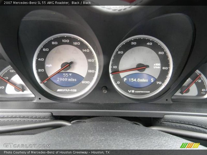  2007 SL 55 AMG Roadster 55 AMG Roadster Gauges