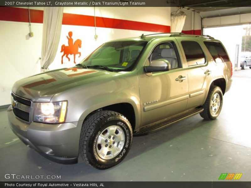 Graystone Metallic / Dark Titanium/Light Titanium 2007 Chevrolet Tahoe LT