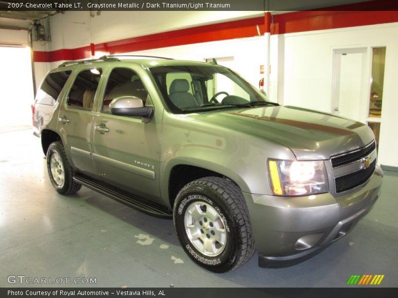 Graystone Metallic / Dark Titanium/Light Titanium 2007 Chevrolet Tahoe LT