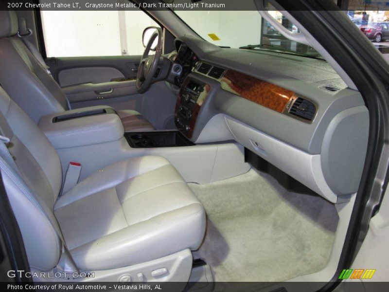 Graystone Metallic / Dark Titanium/Light Titanium 2007 Chevrolet Tahoe LT