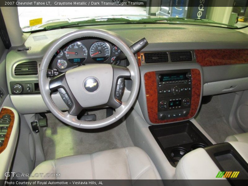 Graystone Metallic / Dark Titanium/Light Titanium 2007 Chevrolet Tahoe LT