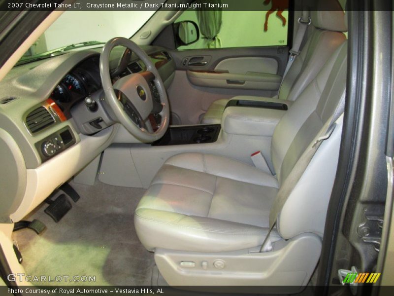 Graystone Metallic / Dark Titanium/Light Titanium 2007 Chevrolet Tahoe LT