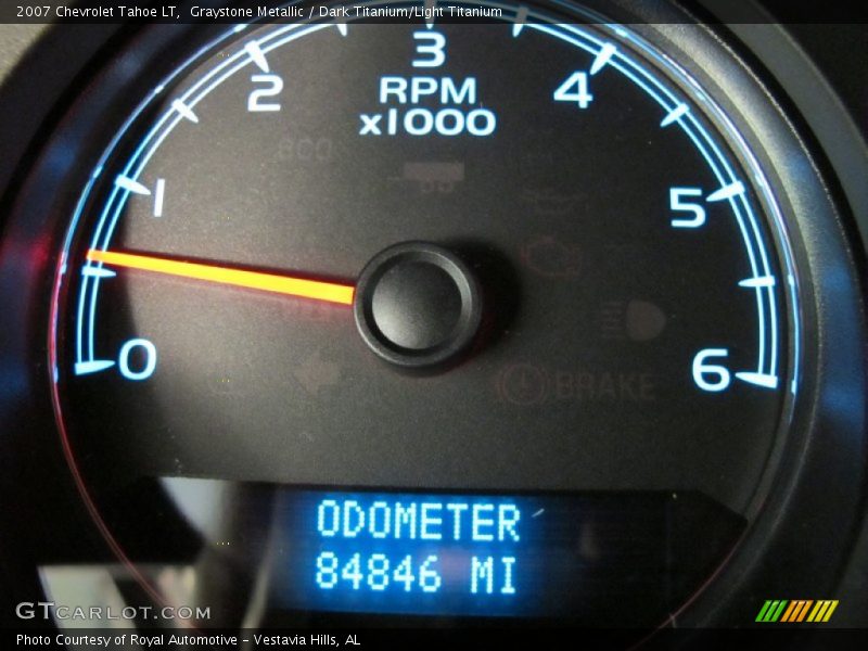 Graystone Metallic / Dark Titanium/Light Titanium 2007 Chevrolet Tahoe LT