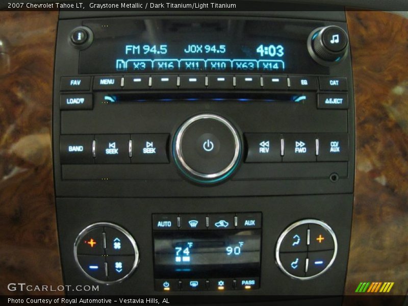 Graystone Metallic / Dark Titanium/Light Titanium 2007 Chevrolet Tahoe LT