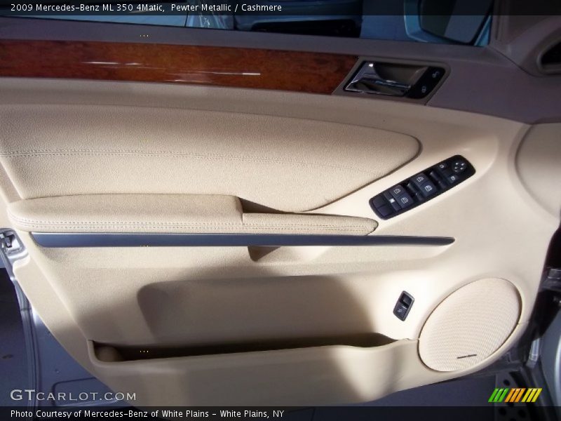 Pewter Metallic / Cashmere 2009 Mercedes-Benz ML 350 4Matic