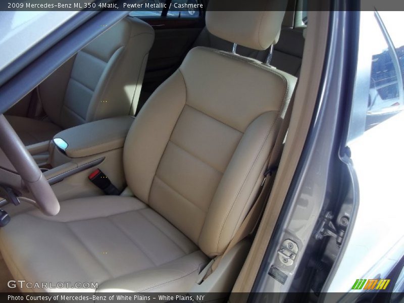 Pewter Metallic / Cashmere 2009 Mercedes-Benz ML 350 4Matic