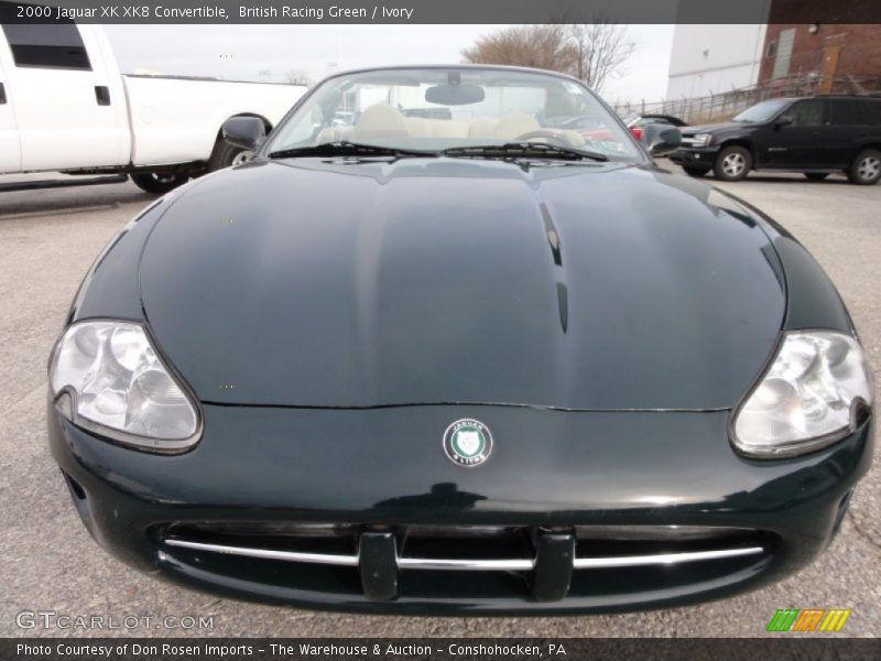 British Racing Green / Ivory 2000 Jaguar XK XK8 Convertible