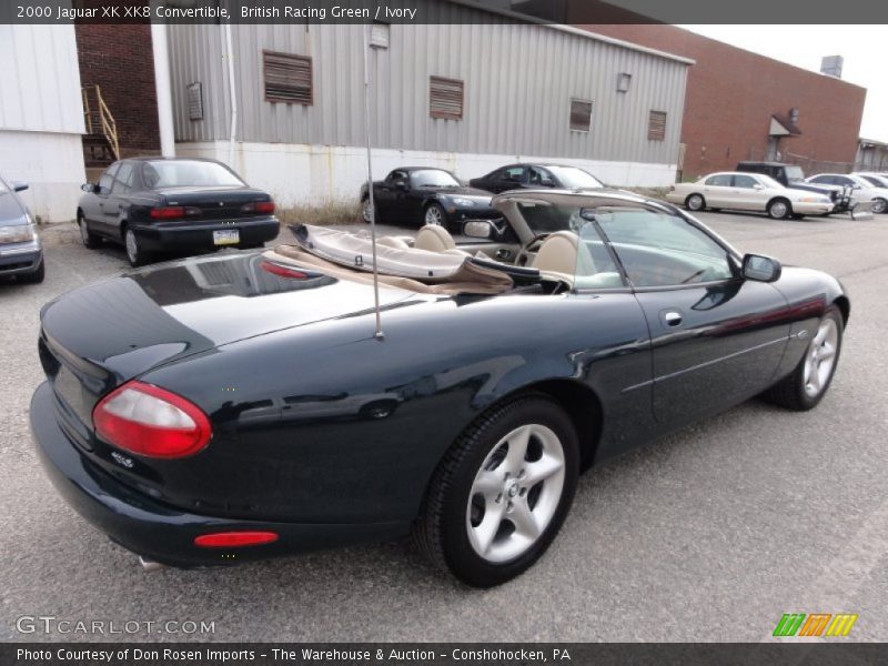 British Racing Green / Ivory 2000 Jaguar XK XK8 Convertible