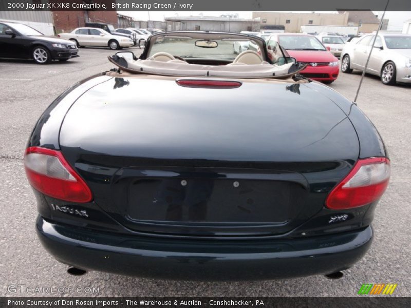 British Racing Green / Ivory 2000 Jaguar XK XK8 Convertible