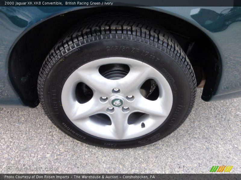 British Racing Green / Ivory 2000 Jaguar XK XK8 Convertible
