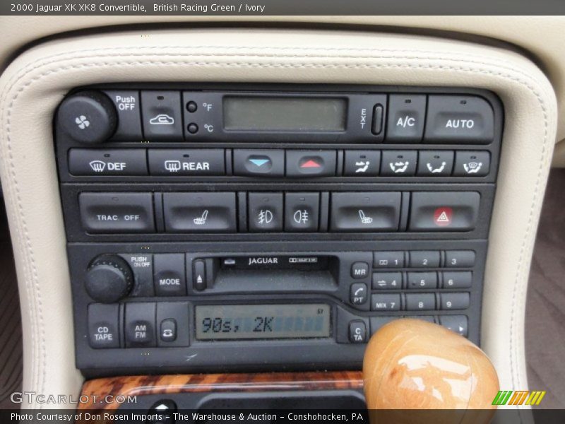 British Racing Green / Ivory 2000 Jaguar XK XK8 Convertible