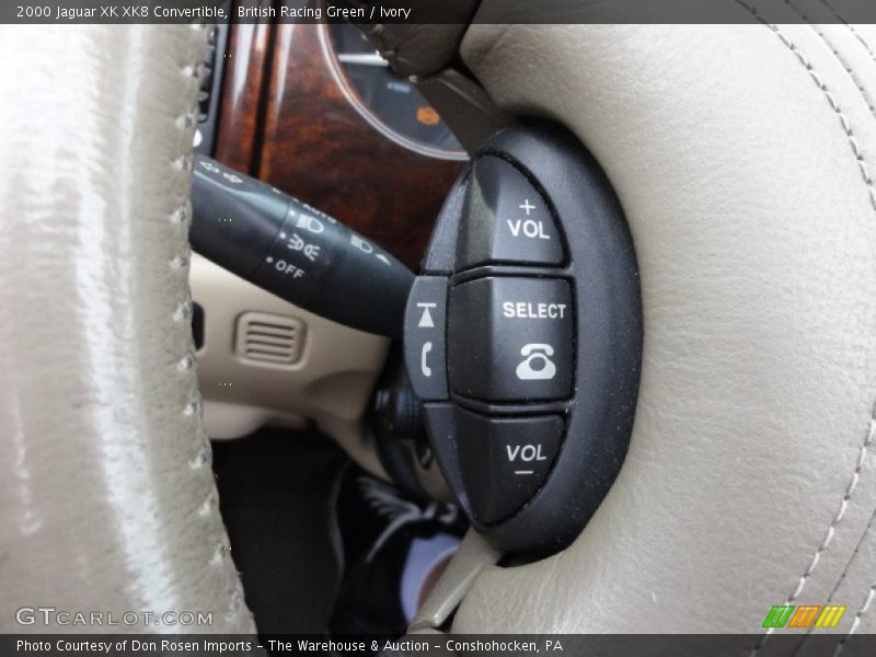 British Racing Green / Ivory 2000 Jaguar XK XK8 Convertible