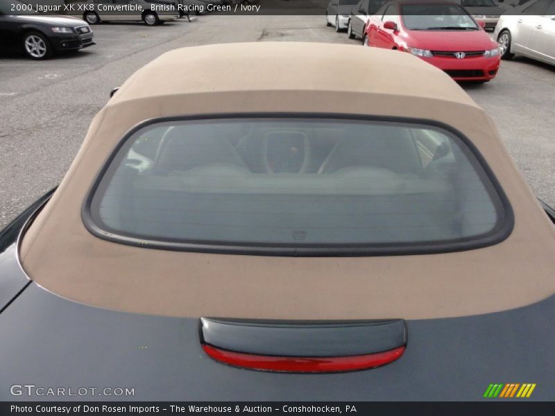 British Racing Green / Ivory 2000 Jaguar XK XK8 Convertible