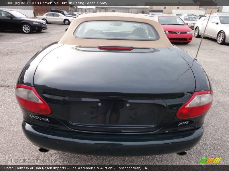 British Racing Green / Ivory 2000 Jaguar XK XK8 Convertible
