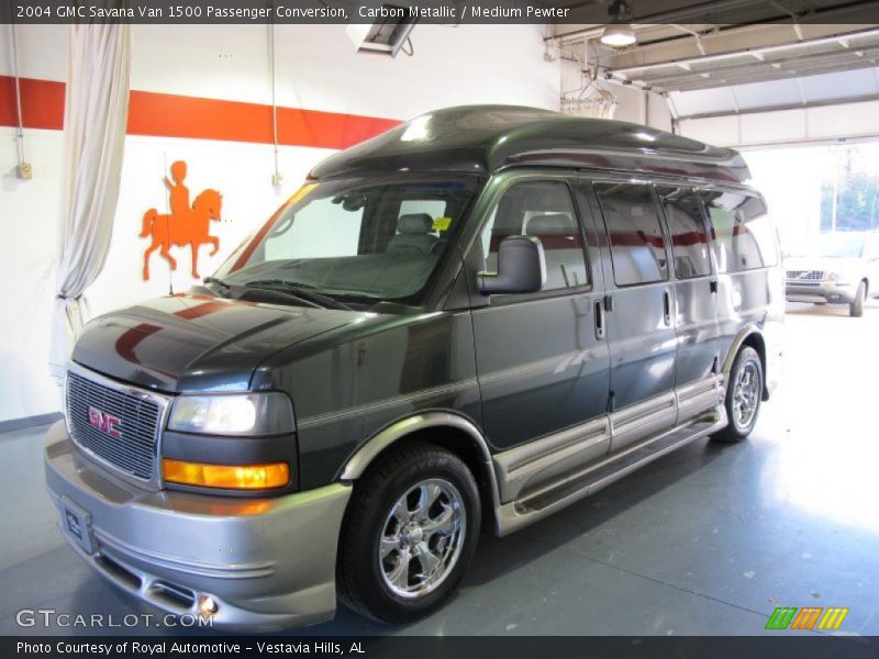 Carbon Metallic / Medium Pewter 2004 GMC Savana Van 1500 Passenger Conversion