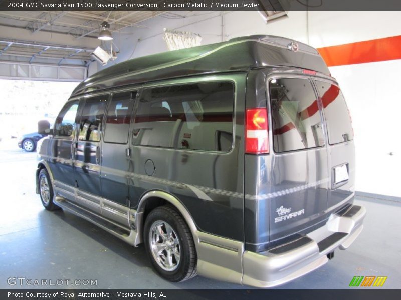 Carbon Metallic / Medium Pewter 2004 GMC Savana Van 1500 Passenger Conversion