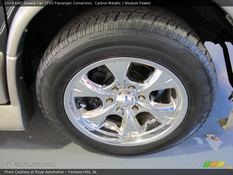 Carbon Metallic / Medium Pewter 2004 GMC Savana Van 1500 Passenger Conversion