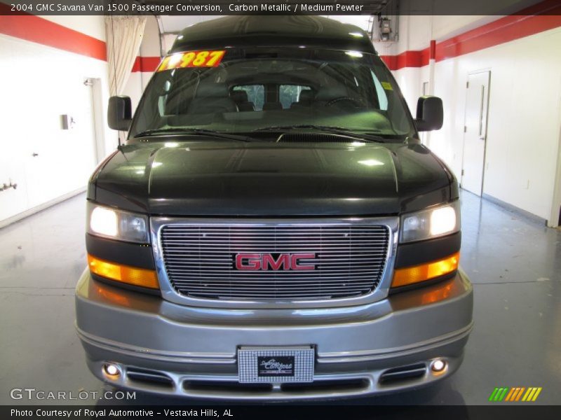 Carbon Metallic / Medium Pewter 2004 GMC Savana Van 1500 Passenger Conversion