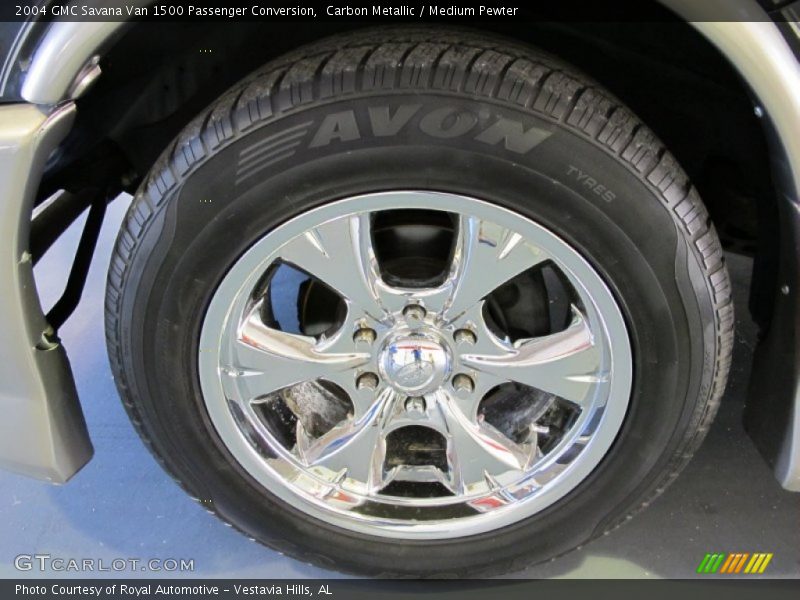 Carbon Metallic / Medium Pewter 2004 GMC Savana Van 1500 Passenger Conversion