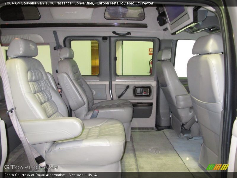Carbon Metallic / Medium Pewter 2004 GMC Savana Van 1500 Passenger Conversion