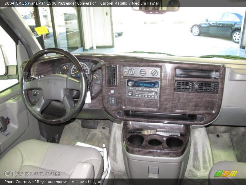 Carbon Metallic / Medium Pewter 2004 GMC Savana Van 1500 Passenger Conversion