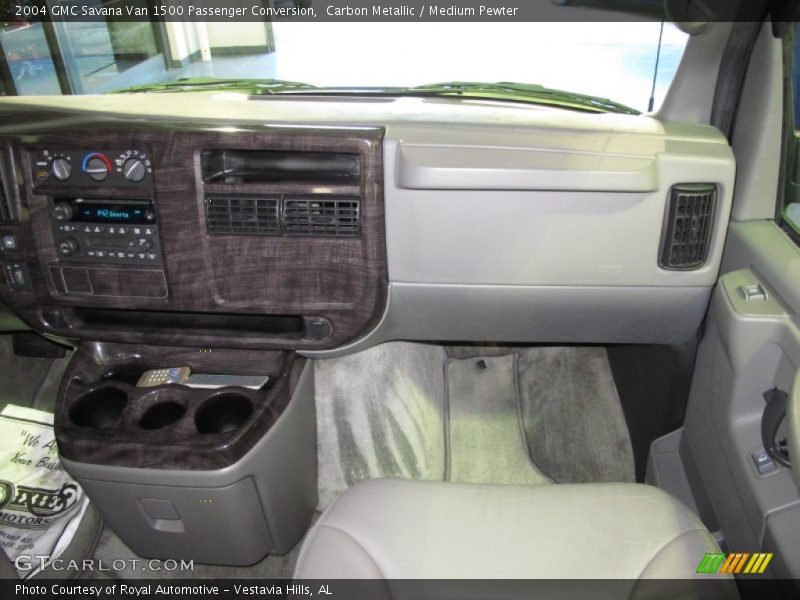 Carbon Metallic / Medium Pewter 2004 GMC Savana Van 1500 Passenger Conversion