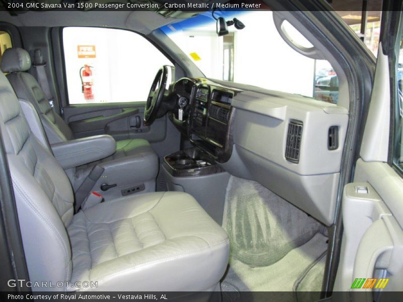 Carbon Metallic / Medium Pewter 2004 GMC Savana Van 1500 Passenger Conversion