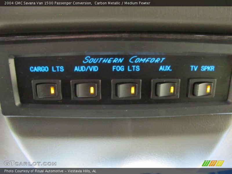 Carbon Metallic / Medium Pewter 2004 GMC Savana Van 1500 Passenger Conversion