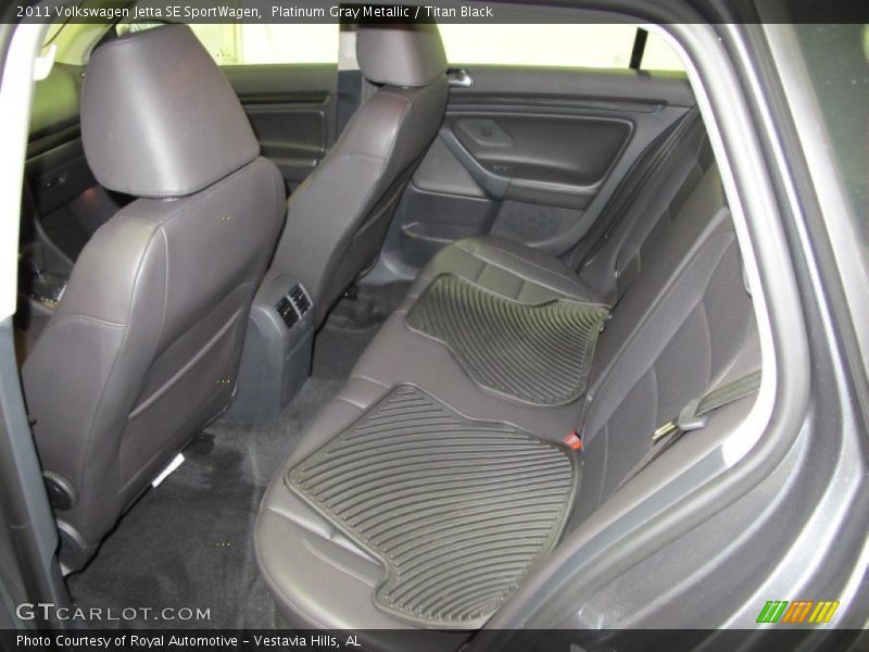 Platinum Gray Metallic / Titan Black 2011 Volkswagen Jetta SE SportWagen