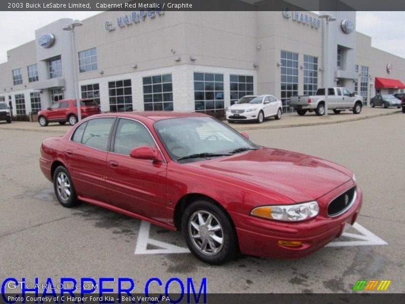 Cabernet Red Metallic / Graphite 2003 Buick LeSabre Limited