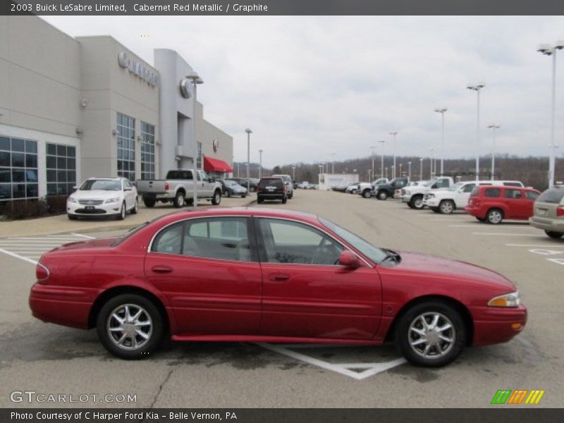 Cabernet Red Metallic / Graphite 2003 Buick LeSabre Limited