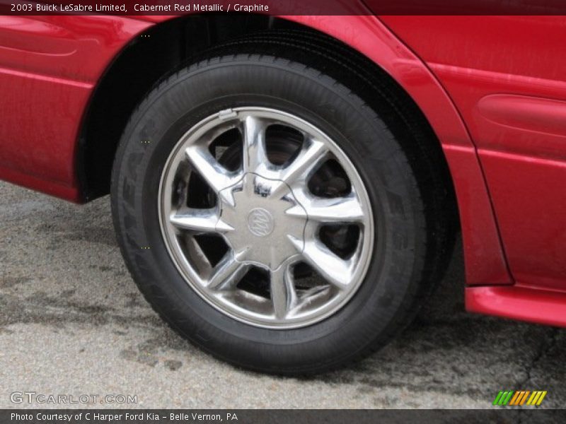Cabernet Red Metallic / Graphite 2003 Buick LeSabre Limited