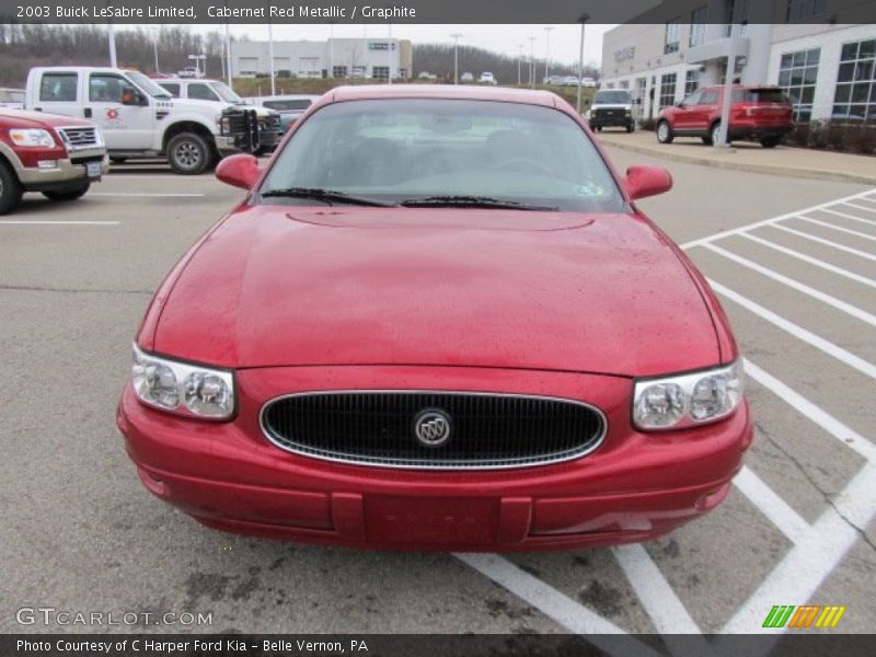 Cabernet Red Metallic / Graphite 2003 Buick LeSabre Limited