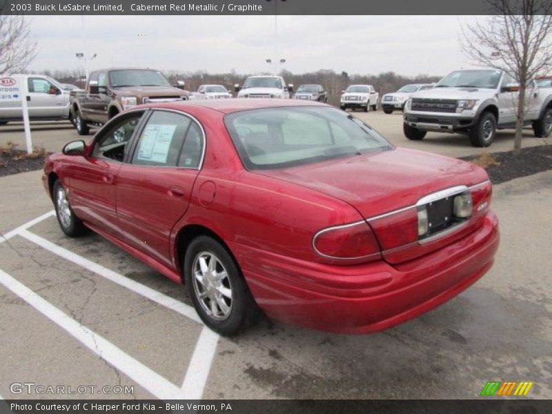 Cabernet Red Metallic / Graphite 2003 Buick LeSabre Limited