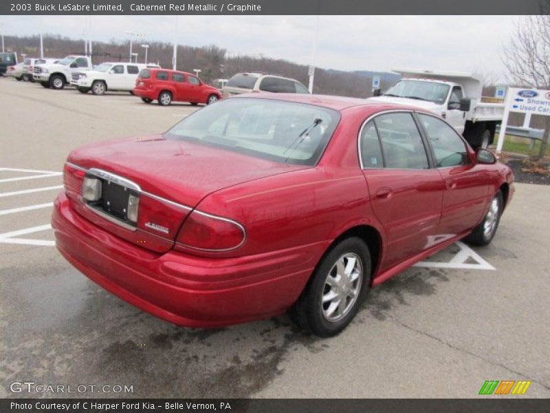 Cabernet Red Metallic / Graphite 2003 Buick LeSabre Limited