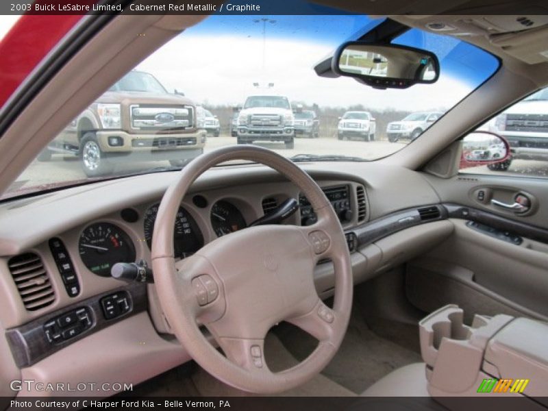 Cabernet Red Metallic / Graphite 2003 Buick LeSabre Limited