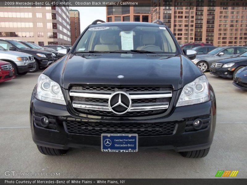 Obsidian Black Metallic / Cashmere 2009 Mercedes-Benz GL 450 4Matic