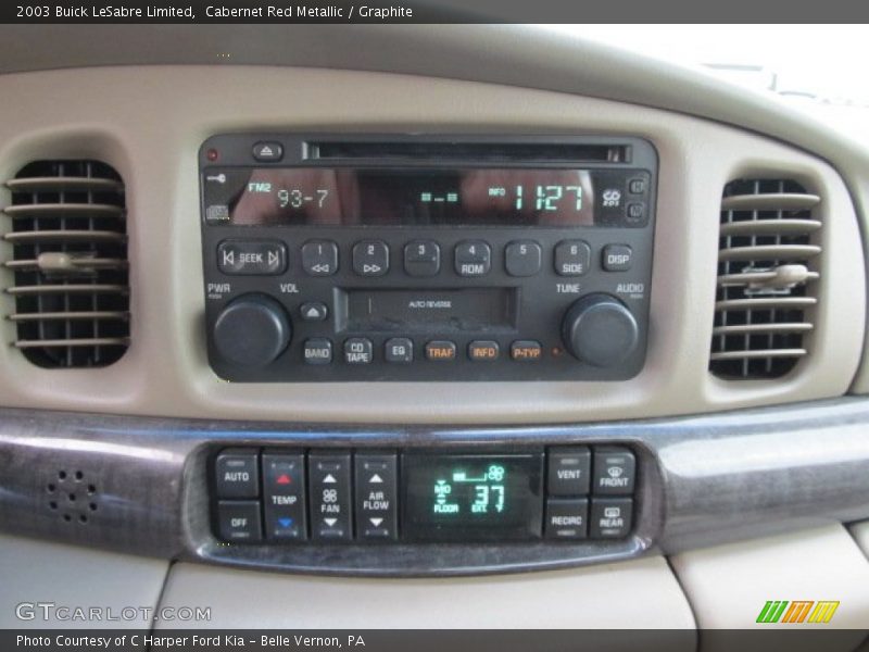 Cabernet Red Metallic / Graphite 2003 Buick LeSabre Limited