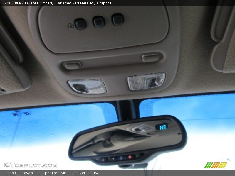 Cabernet Red Metallic / Graphite 2003 Buick LeSabre Limited