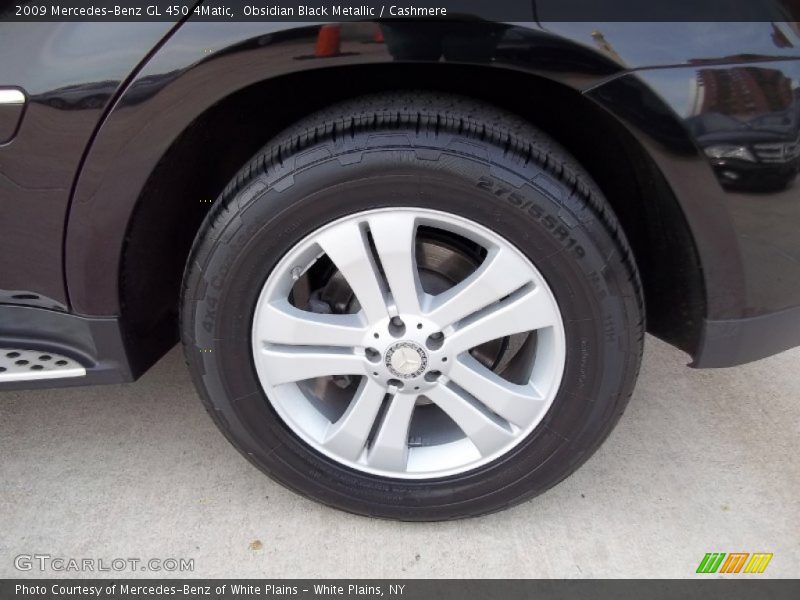 Obsidian Black Metallic / Cashmere 2009 Mercedes-Benz GL 450 4Matic