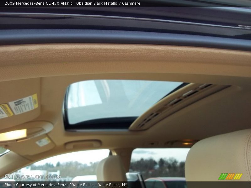 Obsidian Black Metallic / Cashmere 2009 Mercedes-Benz GL 450 4Matic