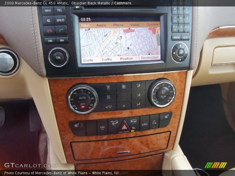 Obsidian Black Metallic / Cashmere 2009 Mercedes-Benz GL 450 4Matic