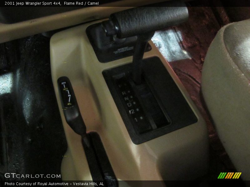 Flame Red / Camel 2001 Jeep Wrangler Sport 4x4