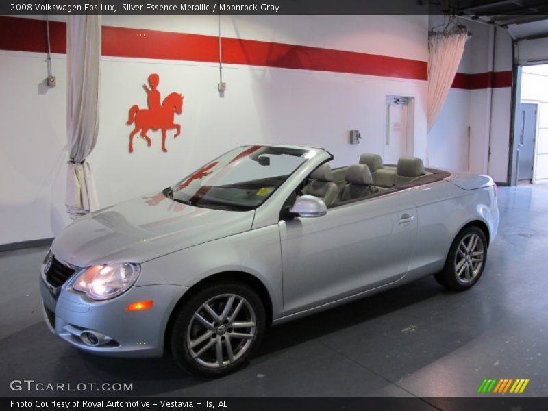 Silver Essence Metallic / Moonrock Gray 2008 Volkswagen Eos Lux
