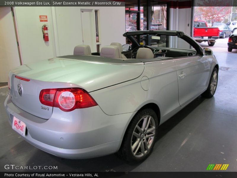 Silver Essence Metallic / Moonrock Gray 2008 Volkswagen Eos Lux
