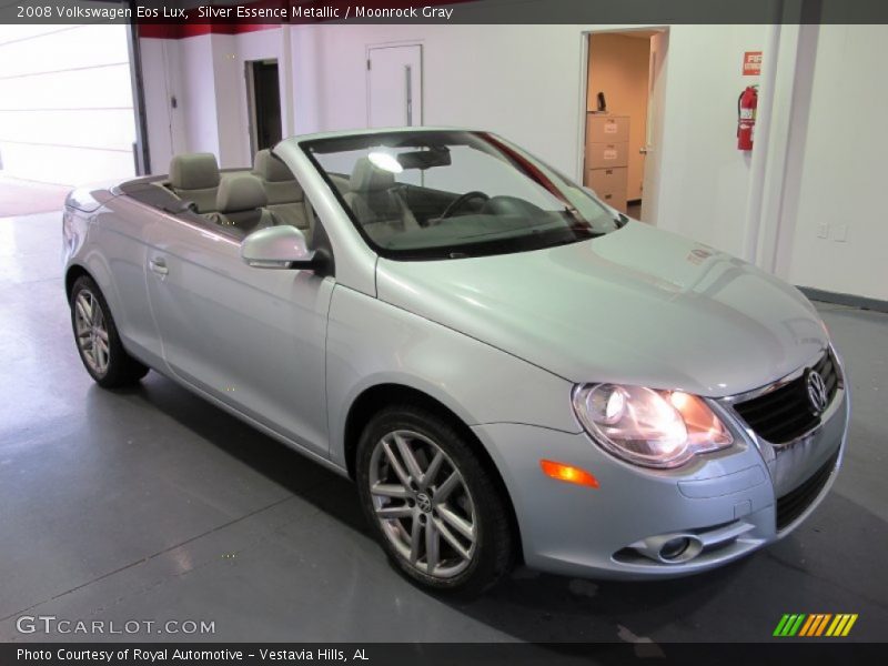 Silver Essence Metallic / Moonrock Gray 2008 Volkswagen Eos Lux