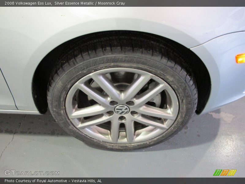 Silver Essence Metallic / Moonrock Gray 2008 Volkswagen Eos Lux