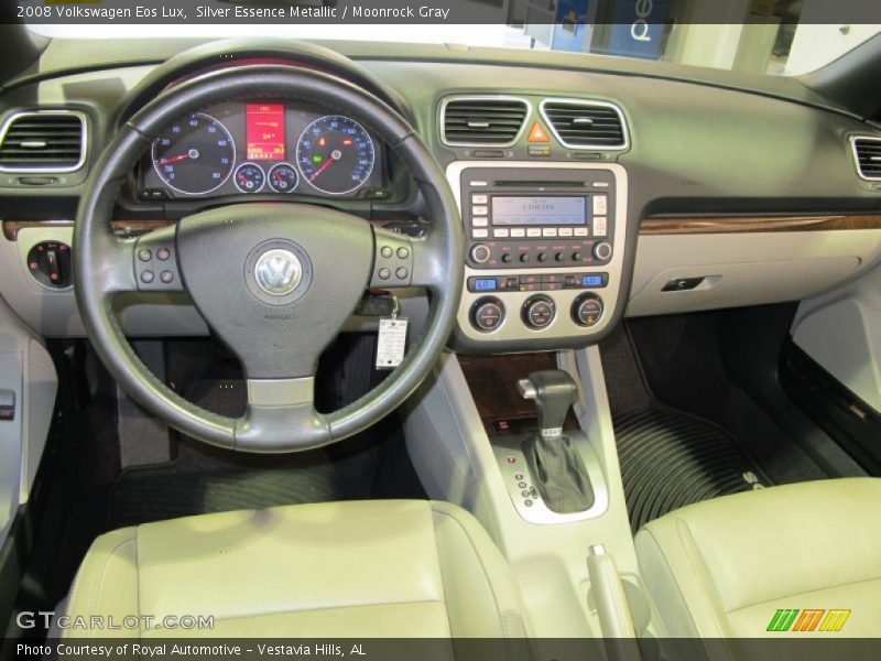 Silver Essence Metallic / Moonrock Gray 2008 Volkswagen Eos Lux