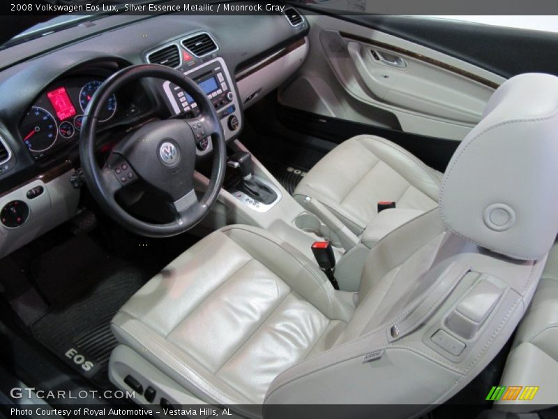 Silver Essence Metallic / Moonrock Gray 2008 Volkswagen Eos Lux